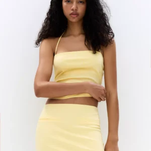 Mini skirt with pockets